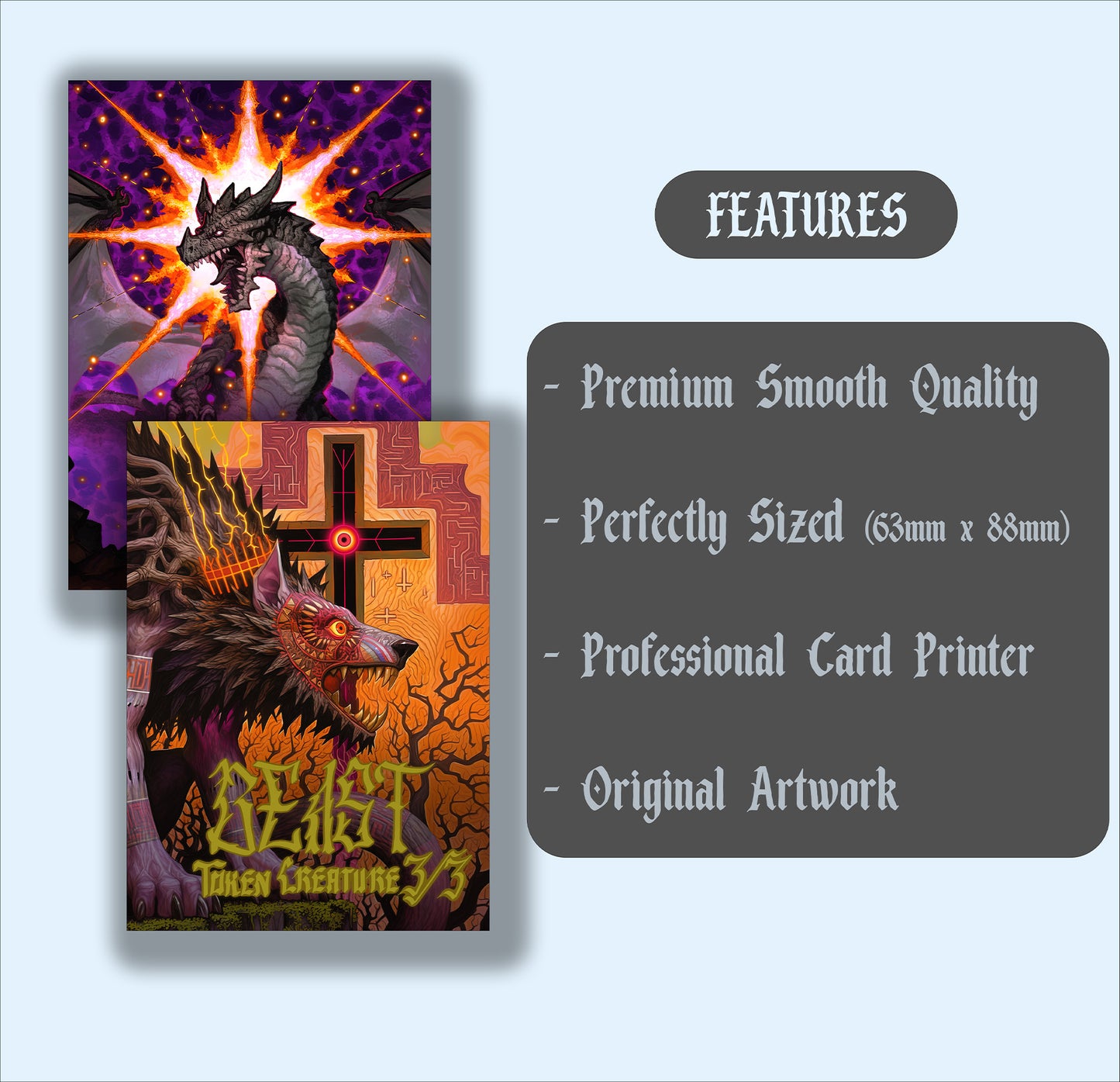 Construct MTG Token Premium Collectable