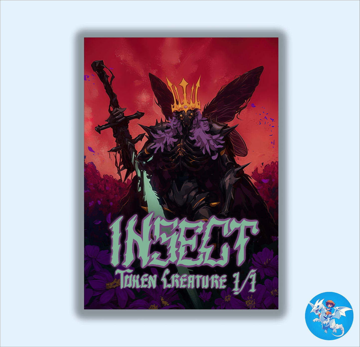 Insect MTG Token Premium Collectable