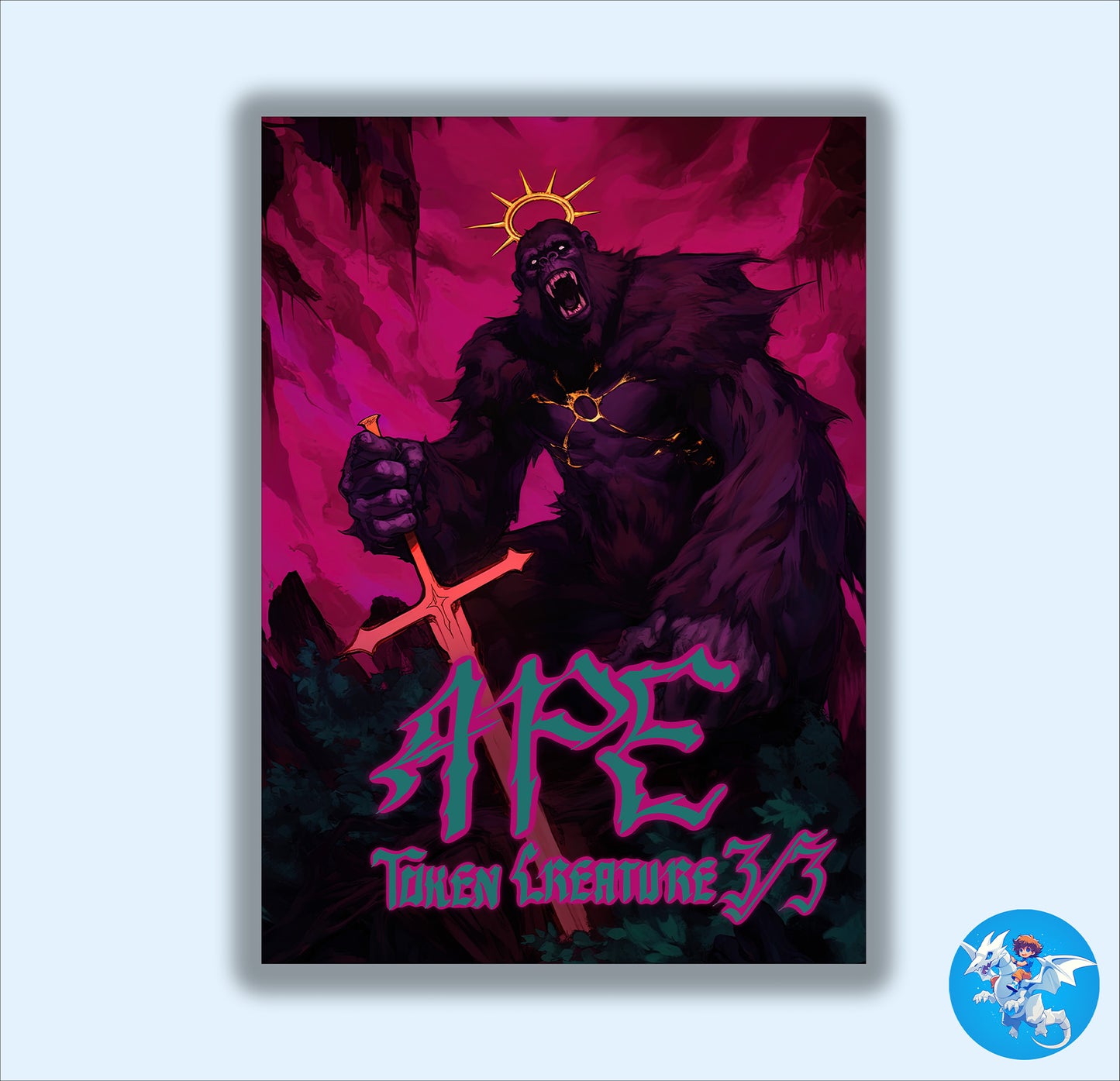 Ape MTG Token Premium Collectable