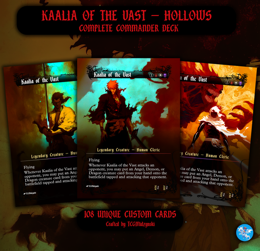 MTG Commander Deck Hollows Kaalia of the Vast